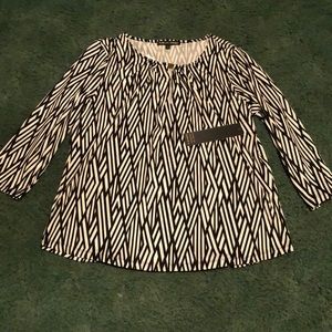 NWT Always Indigo Women’s Blouse